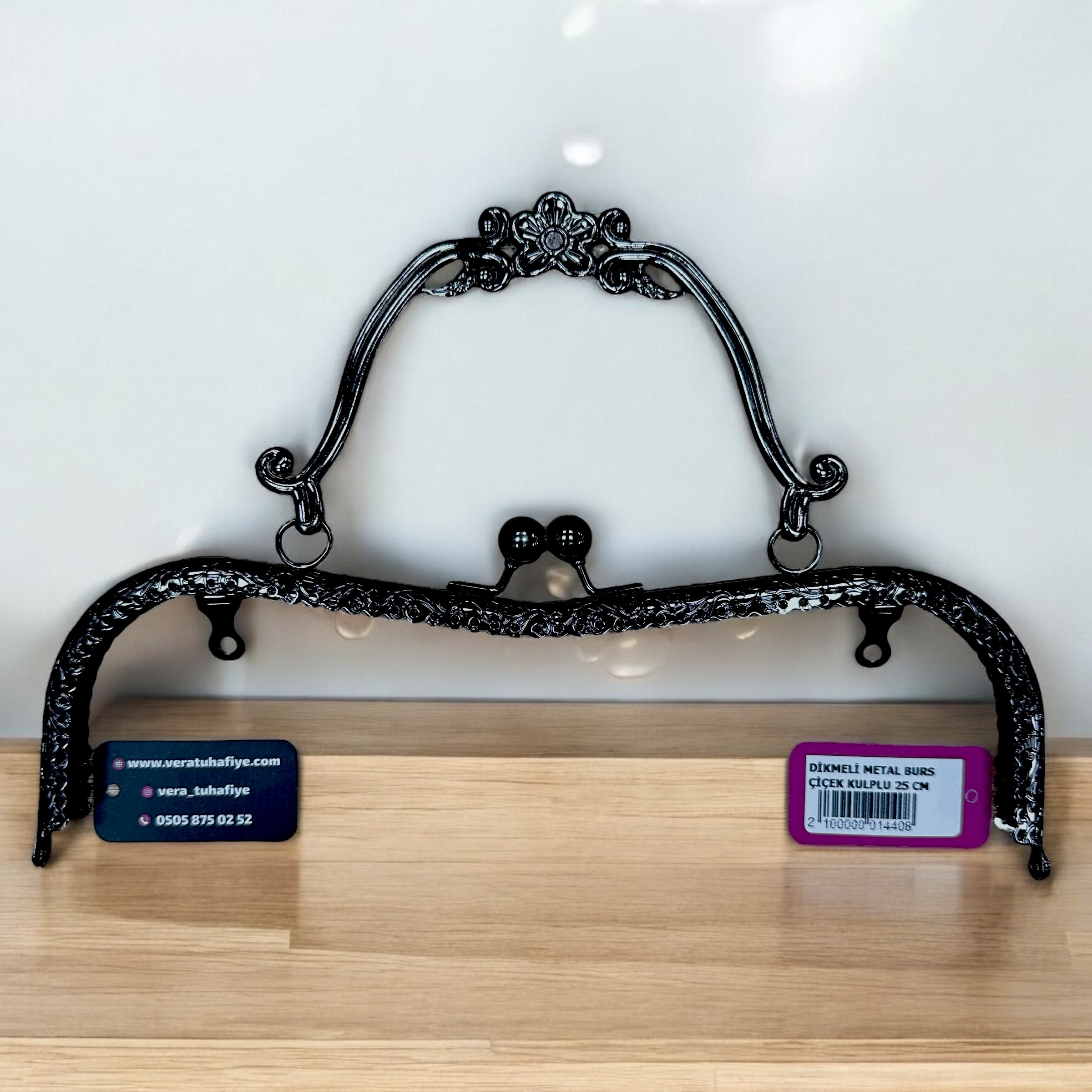 25 CM TUTMALI BURS SİYAH